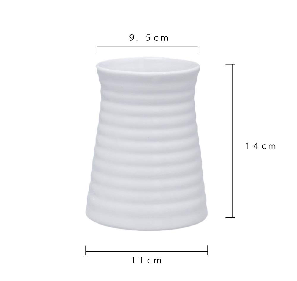 TK.Felly Vase White Single Flower Ceramic Vase Flower Base Scandinavian Stylish Interior Cute Present