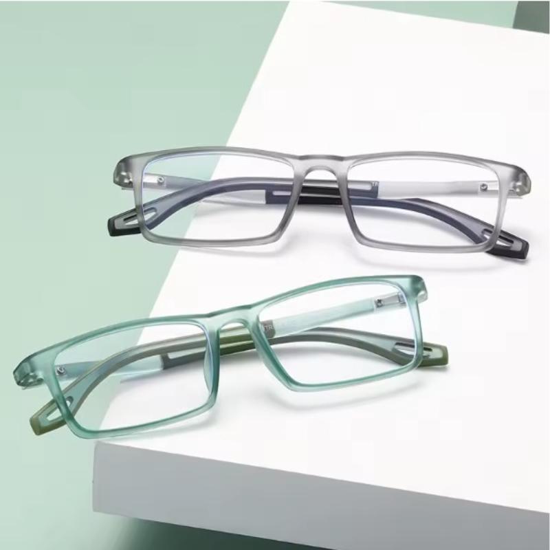 Stylishy Sports Style Anti Blue Light Glasses Stylishable Ultra Light Men's and Women's Flat Lens High-definition Eye Wear