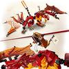 LEGO Ninjago Fire Dragon Attack 71753 Toy Ninja Dragon Boys Ages 8 and Up