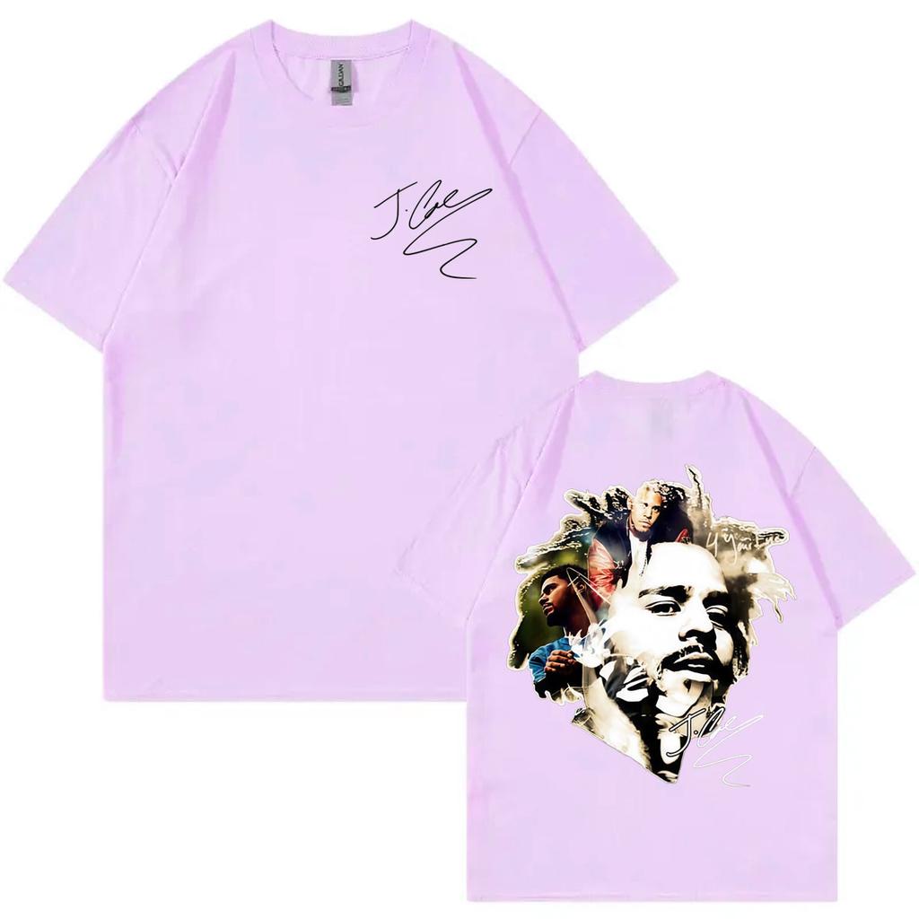 Rapper J Cole Graphic T Shirts Men Women Clothing Fashion Hip Hop Tshirt Summer Casual Cotton Short Sleeve Tshirts Streetwear