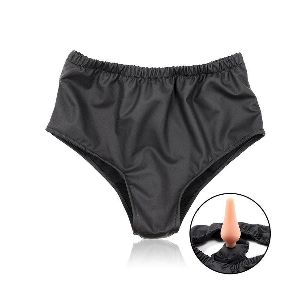Hose Bullet Plug Latex Sexspielzeug für Frau Unisex Tragen Verstecken Vagina Höschen Anal Spielzeug Masturbation Unterwäsche Höschen Anus