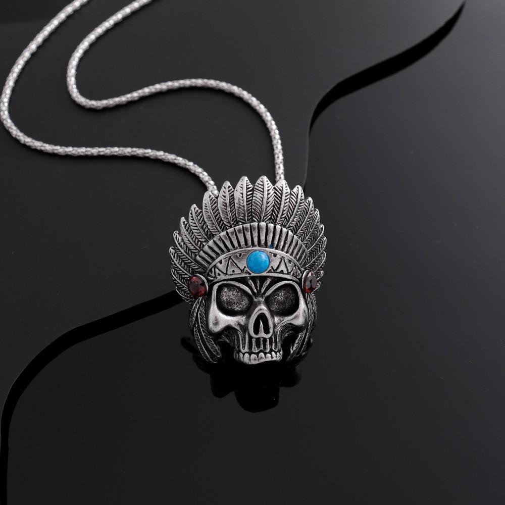 Jewelry Punk Retro Indian Men's Pendant Necklace