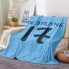 De Bruyne Jersey Blankets Flannel Printed Breathable Warm Throw Blanket for Home Office Bedspreads 0708a18