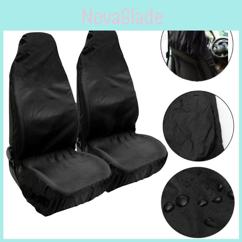 Premium Black Oxford Cloth Waterproof Car Seat Covers For All Seasons Durable And Stylish