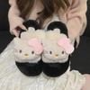 Cute Cartoon Soft Bottom Fluffy Drag Girl 2025 Autumn and Winter New Girl Soft Heart Cute Comfortable Cotton Slippers