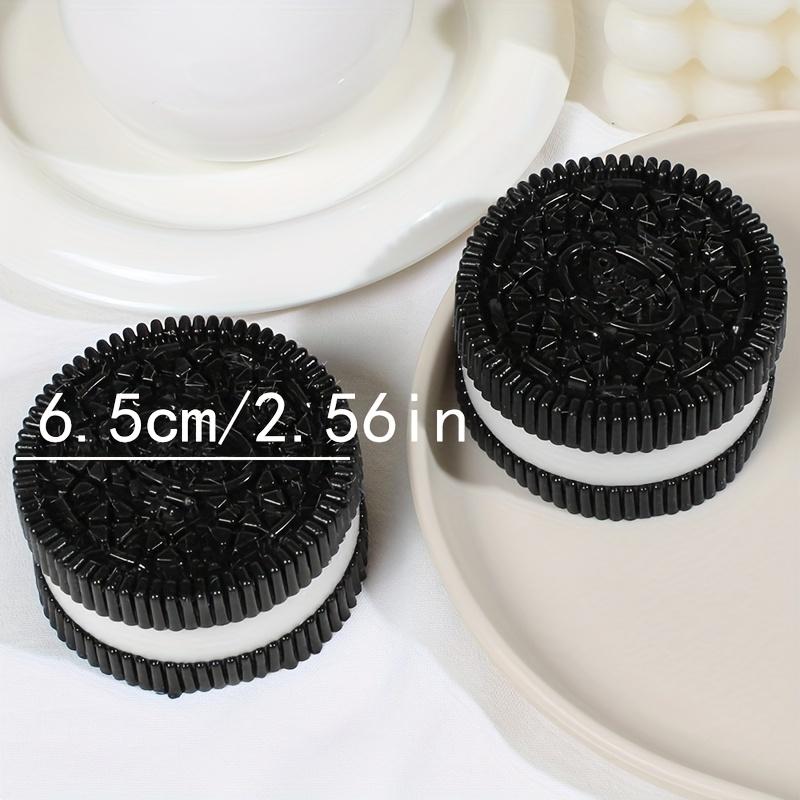 Super Soft Handmade Black Biscuit Decompression Taba Squishy Toys Stress Relieving Slow Rebound Fidget Toy For Adults Relaxation