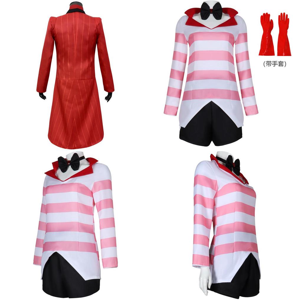 Cos Hell Hotel Cosplay Costume For Women Halloween Blitzo Performance Outfit