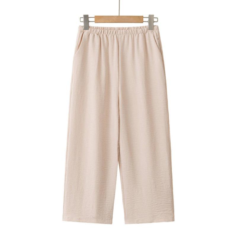 

New Spring Breathable Pants for Moms, Grandmas & Middle-Aged Women – Casual & Comfortable for Spring and Autumn 4XL for 135-155 jin