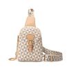 Chest Bag European and American Fashion New Breast Bag Printed Simple Women's Crossbody Bag Portable Outdoor Sports Chest Bag