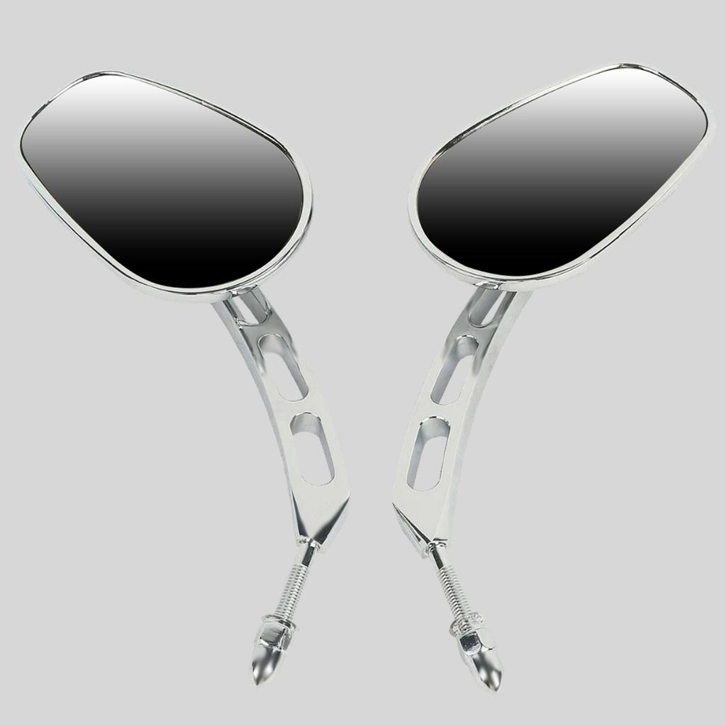 Motorcycle Rear View Side Mirror 8mm For Harley Road King Touring XL 883 Sportster Fatboy Dyna FXDF FLSTF Softail Springer V-ROD