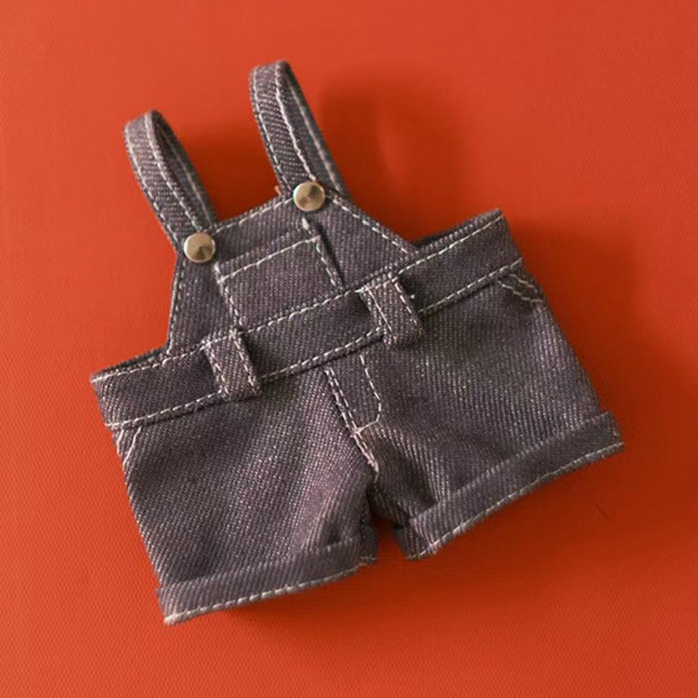 For 17cm Labubu Doll Clothes Fashion Dress Overalls Doll Clothes Color Match Hoodies Dolls Accessories Cute Decoration Little Clothes