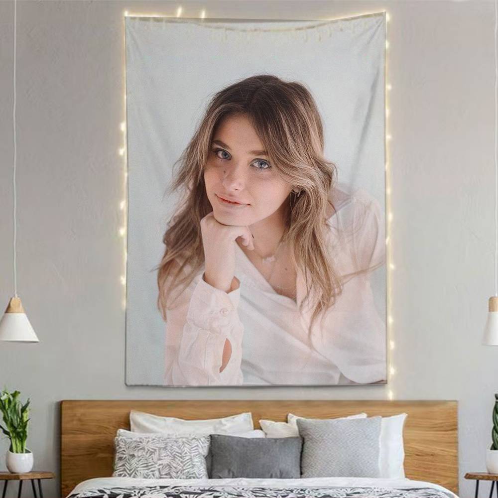 Nnicole Wwallace Flags Wall Hanging Background Art Banner For Bedroom Home Outdoor Decor