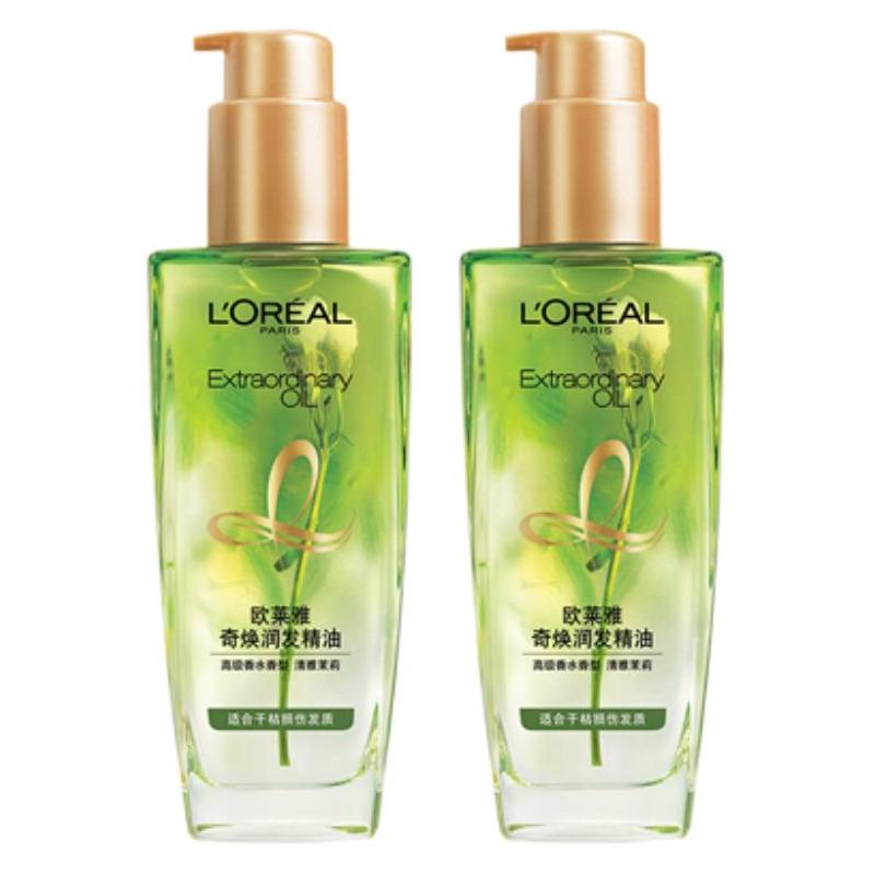 Loreal Paris Qi Huan Уход Масло для волос Qi Huan-Масло для волос Qi Huan Qingya Жасмин 100 мл2 Случайно с оригинальной коробкой или без коричневый