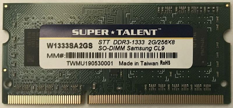 

Оперативна пам ять для ноутбука ARCHISITE 2 ГБ W1333SA2GS з чіпом Samsung (Суперталант) PC3-10600 DDR3-1333