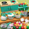 Kids' Role-Play Kitchen Induction Cooktop & Cooking Toy Set