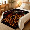 Movie T-The Black Phone Throw Blankets Soft Warm Flannel Blanket Bedding for Bed Living room Home Sofa