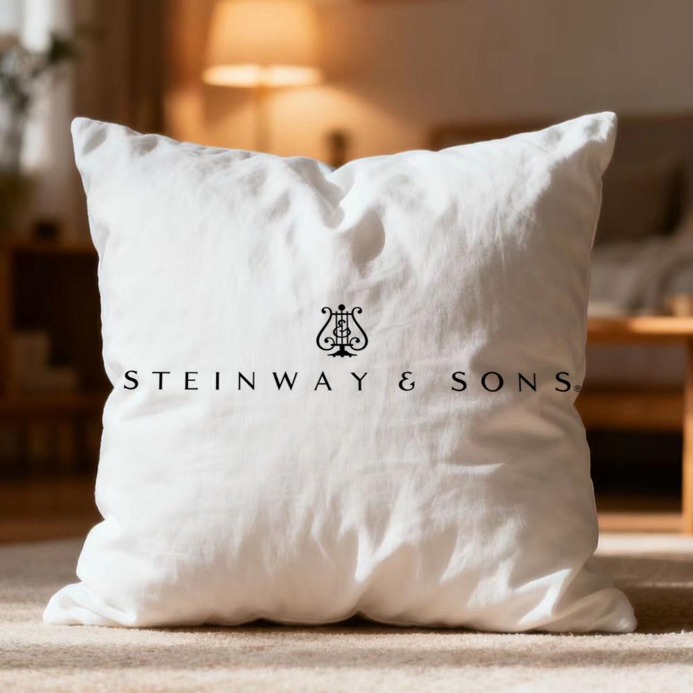 Горячая наволочка S-SSteinway & Sons Мягкая моющаяся наволочка для дивана, кровати, путешествий, офиса 30cmx30cm