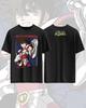 Saint Seiya Anime Tryckt Bomulls T-shirt för Män och Kvinnor Harajuku Street Casual Överdimensionerad Anime Periferi Kläder T-shirt