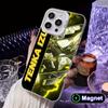 Mato seihei Tenka Izumo White Translucent MagSafe Mobile Phone Case for iPhone 17 16 15 14 13 12 11 X XR XS Air Pro Max Plus