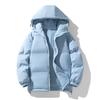 New Autumn and Winter Couple Clothes Men's Winter Jacket Korean Version of Hooded Plush Velvet Thickened Cotton Jacket