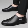 Fashion Men's New Casual Flat Shoes Spring Autumn Wear-resistant Soft Slip-on Designer New Loafers Male Comfortable Leather Shoes