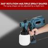 High Power Home Electric Paint Sprayer 5000W with 3 Nozzle Easy Spraying and Clean for Beginner 110V-220V Electric Spray Guns