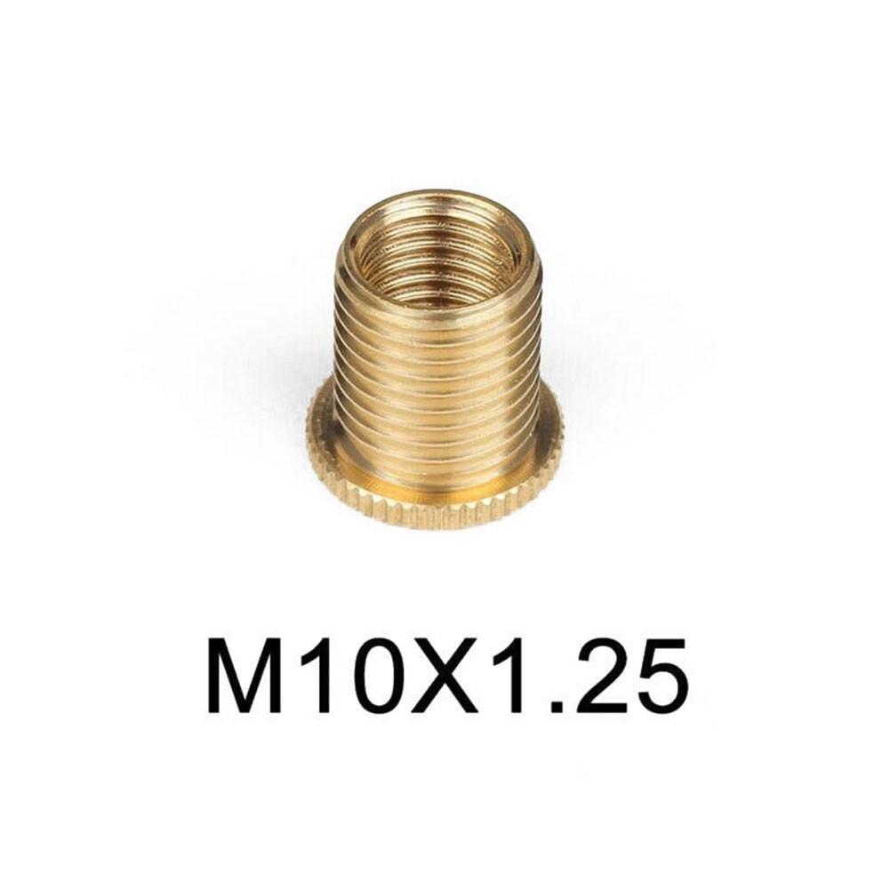 Aluminum Alloy Thread Adapter Nut Gear Knob M10x1.25