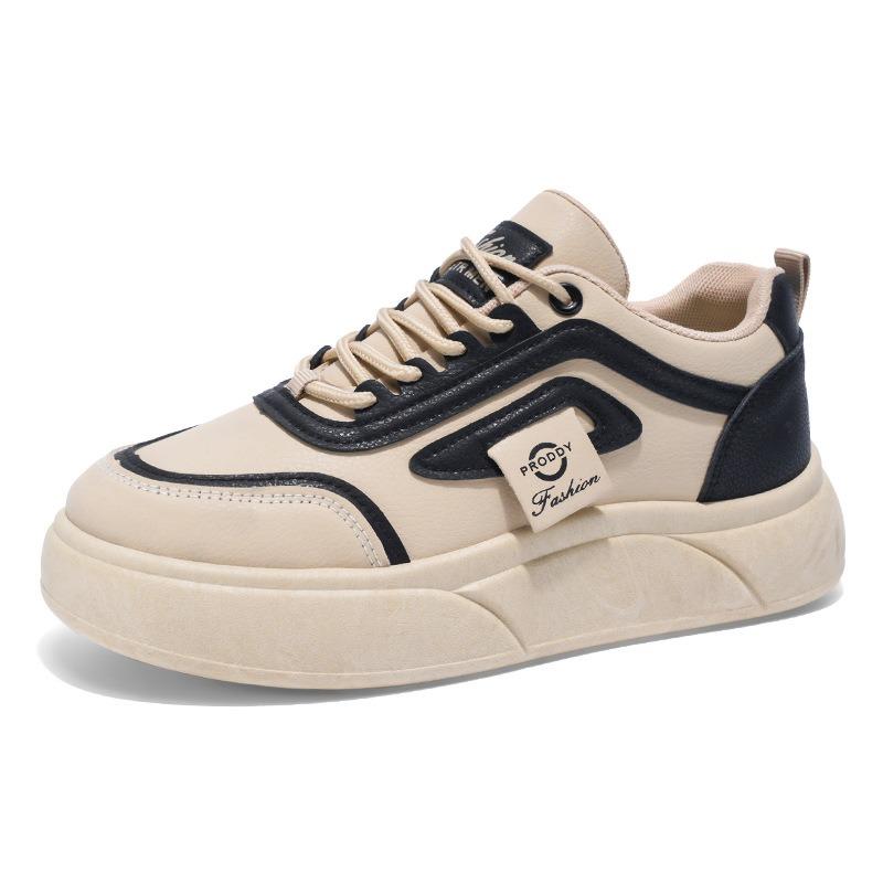 Spring New Little White Shoes Women's Shoes Versatile Sports Thick Baseplate Shoes Spring and Autumn