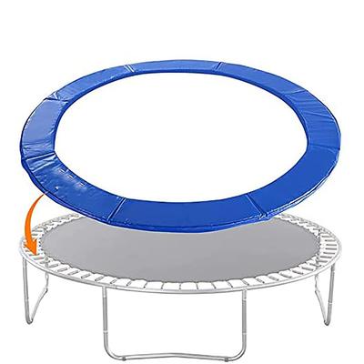 6/8 Fuß Trampolin Schutzmatte Trampolin Sicherheitsmatte Runde Feder Wasserbeständige Schutzabdeckung Heim-Sportzubehör