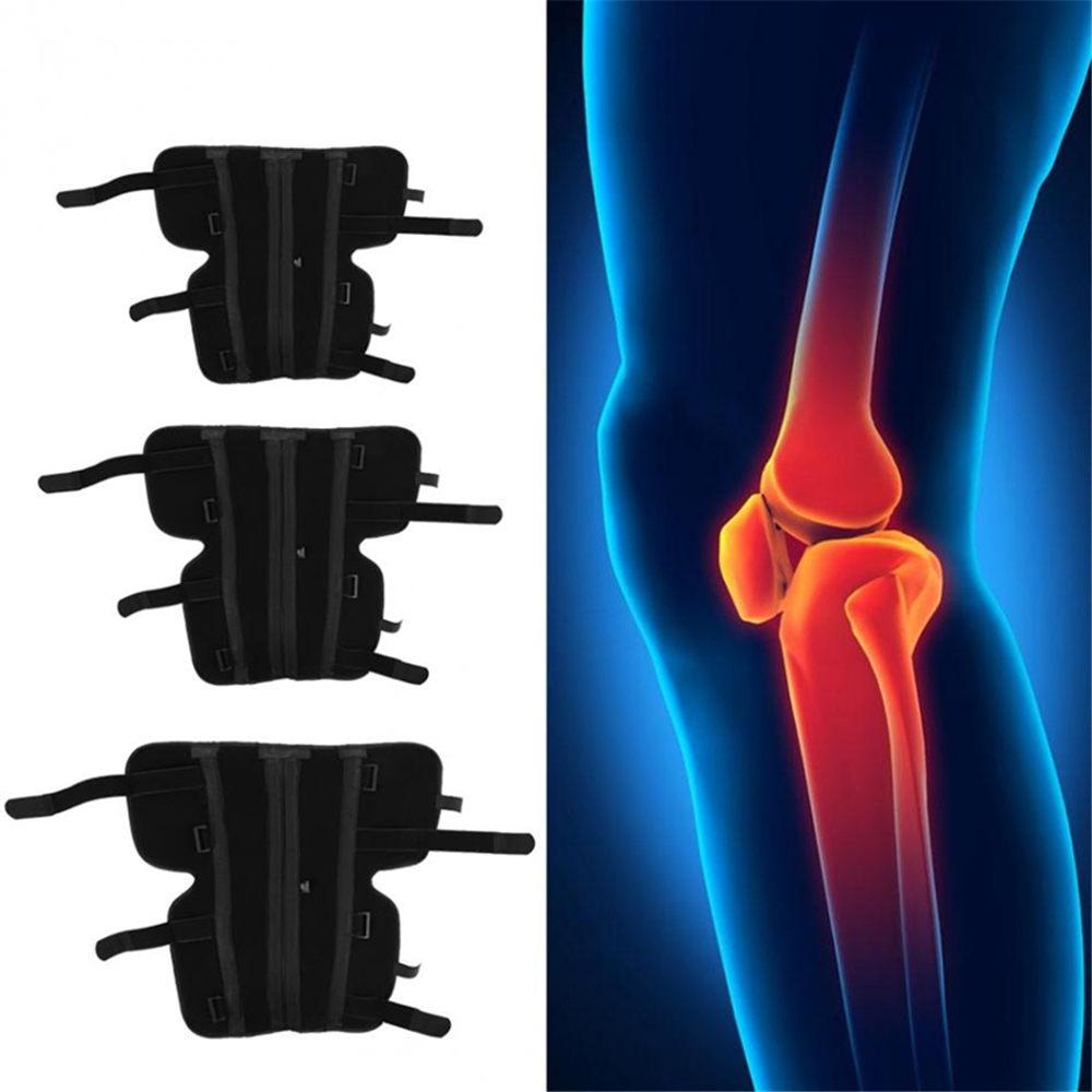 1Pcs Tri-Panel Knee Immobilizer Full Leg Brace Support Aluminum Alloy Straight Knee Splint for Knee Protector Fracture Stabilizer