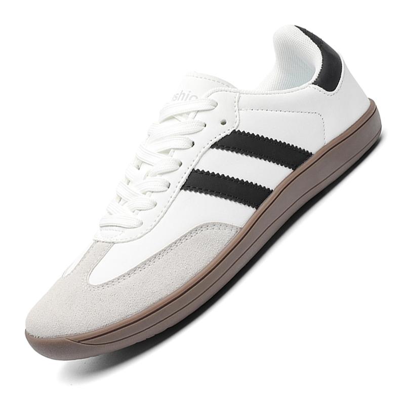 

Ретро кроссовки с широким носком, унисекс, из ПУ кожи, для бега, спорта, не скользящие, повседневные кроссовки для ходьбы, путешествий, больших размеров 37-48 37 белый