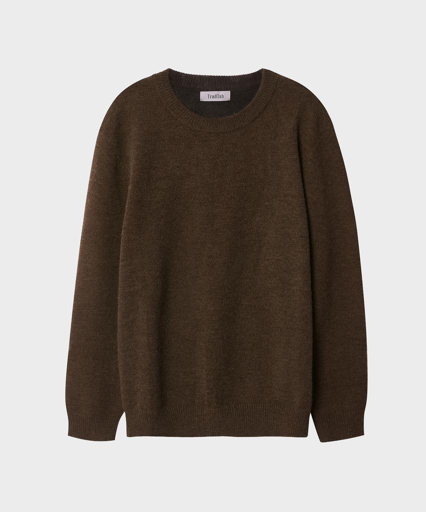 TRADCLUB Basic Oversized Round Knit (5 Colors) (Type A)