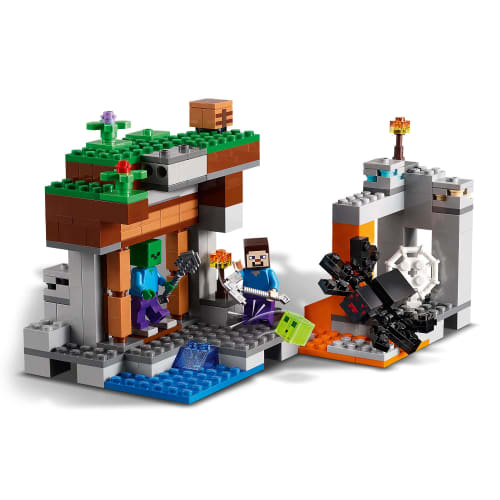 LEGO Toy Minecraft Abandoned Mine Exploration Boys Girls Minecraft Children's Goods Game Toy Educational Toy Birthday Present Gift LEGO Block 21166 7