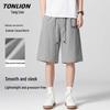 TonLion Men's Summer Cool Feel Casual Shorts