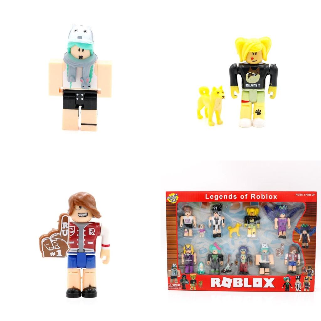 Urocze Losowe 9 szt. Figurki Roblox Lalki Zabawki Model Anime Figurki Do Dekoracji Prezenty dla Dzieci
