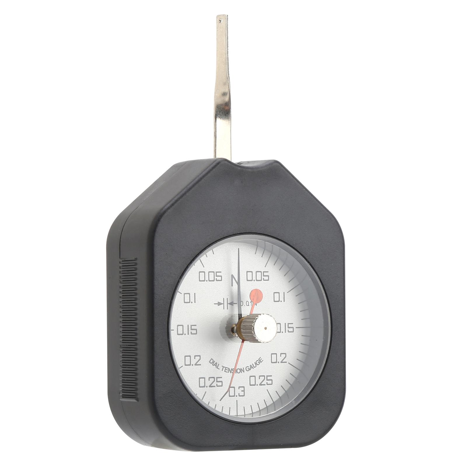 

SEN 0.3 2 Dial Tensiometer 0.3N Portable Alloy Double Pointer Tension Gauge Tester