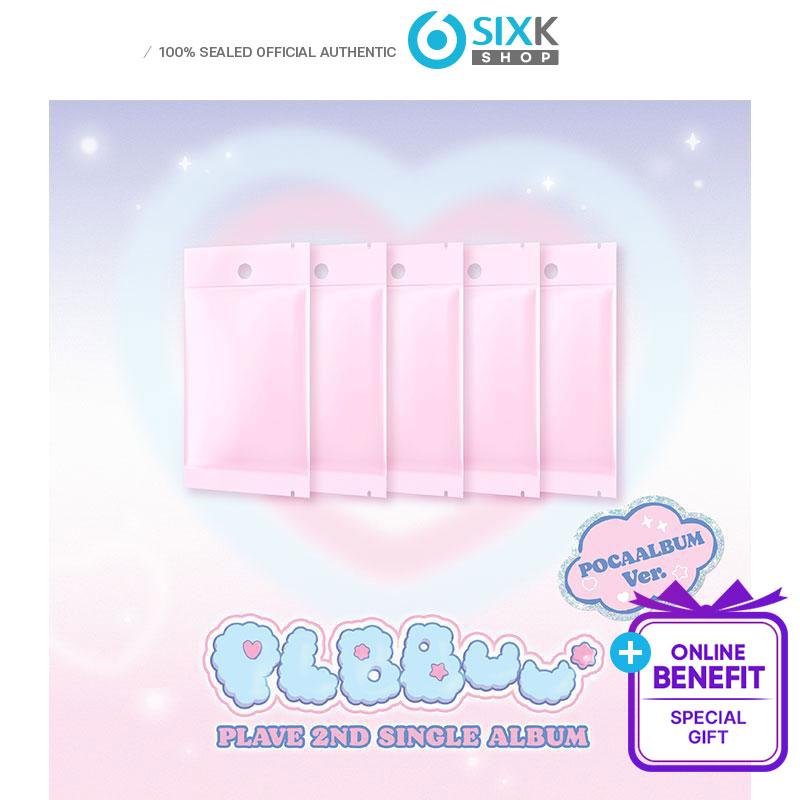 

[Предзаказ] PLAVE - 2-й сингл-альбом [PLBBUU] POCAALBUM Ver. (Онлайн-преимущество) POB MUSINSA SET 5EA