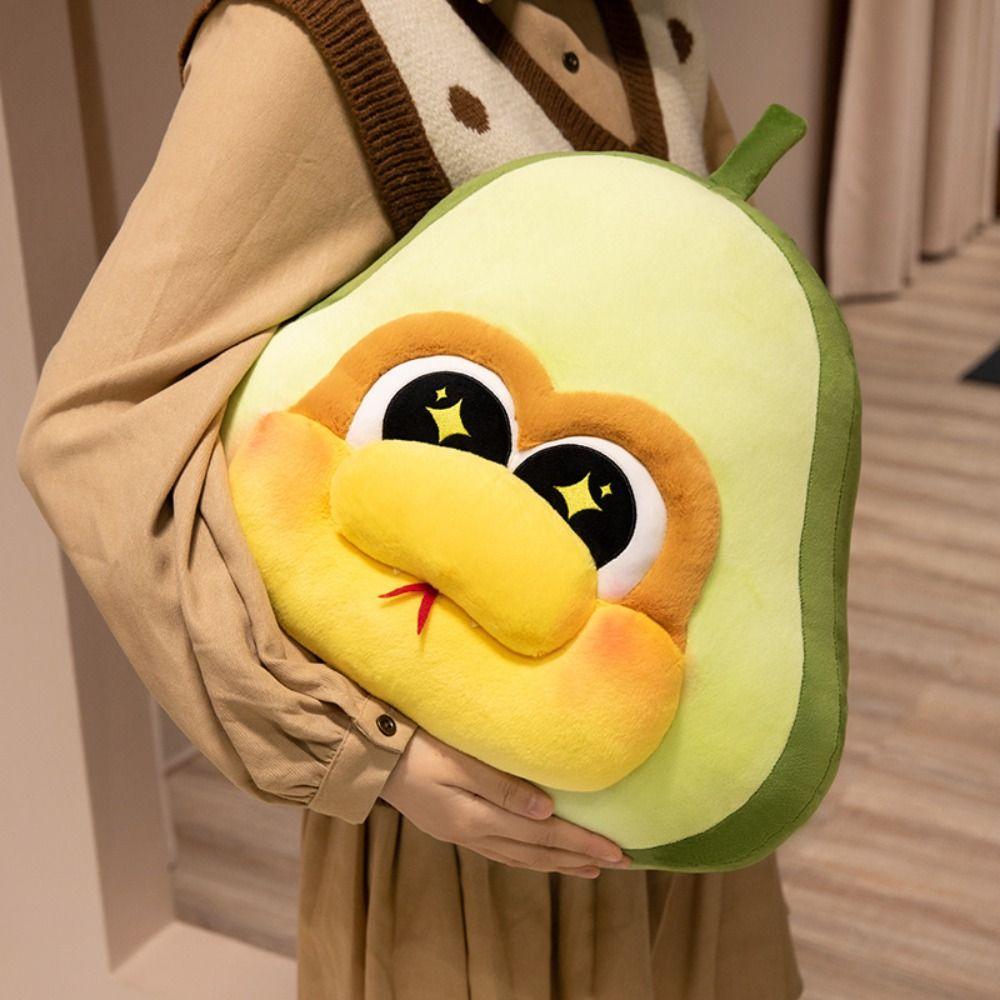 PP Cotton Snake Plush Toy Fluffy Fruit Snake Plush Dolls  Children Girls Boys