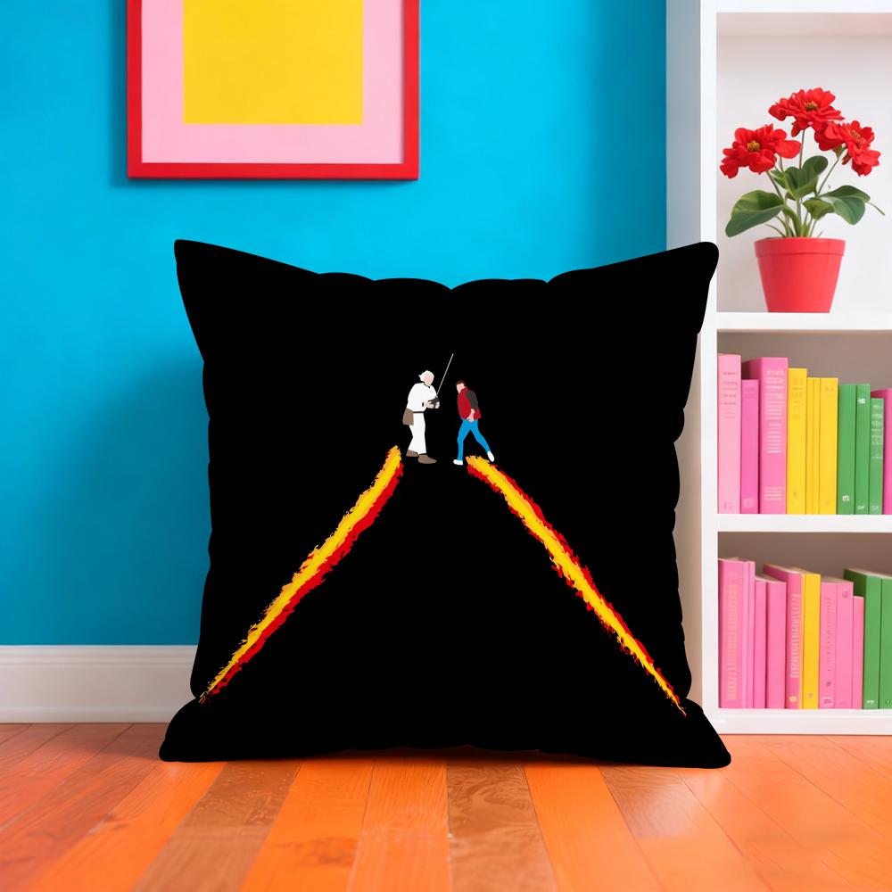 Back To The Ffuture Game Anime Pillow Case Pillow Case Plush Fabric Soft Double Sided Print Home Sofa High Quality Cushion