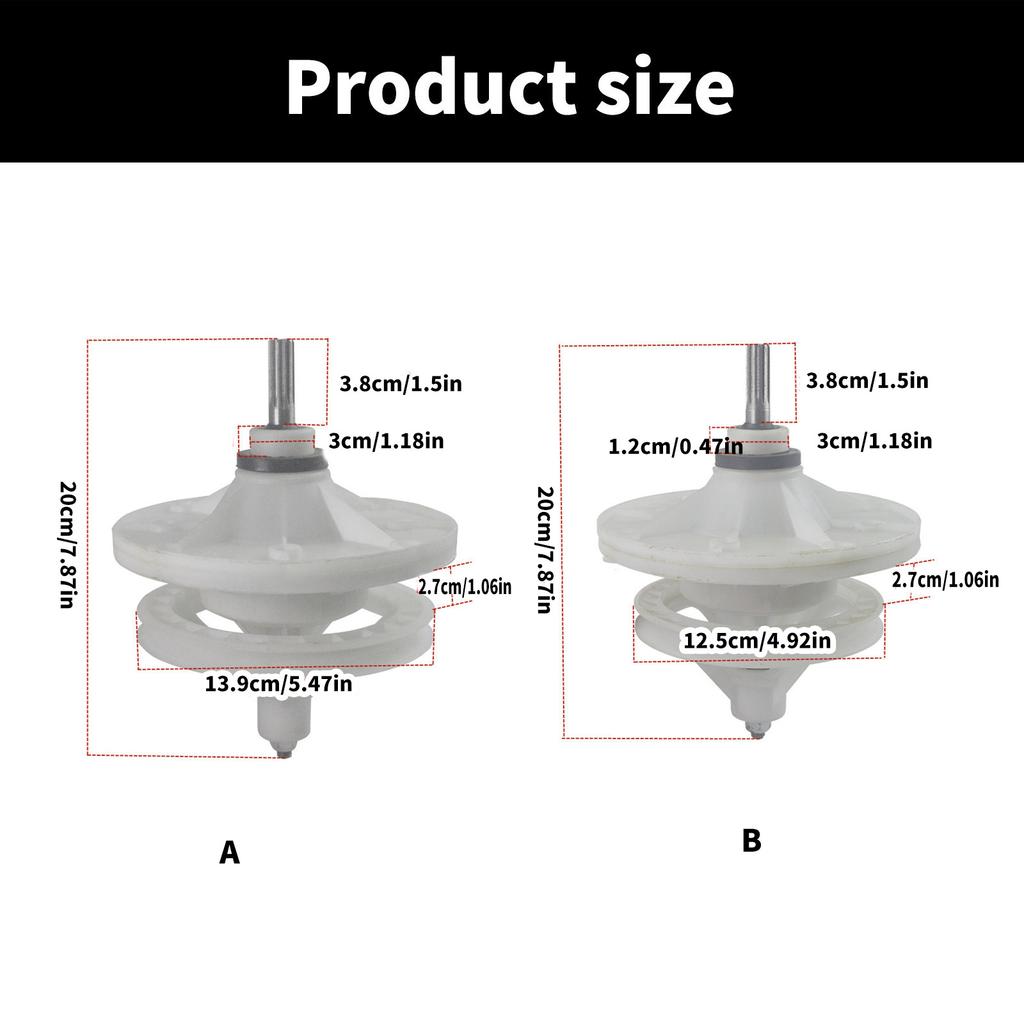 Washing Machine Gear Shaft Replacement Part Reducer Repair Part Reducer Component Suitable for XPB80-883S Reducer
