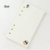 Kawayi A5 A6 Loose Leaf Notebook Refill Spiral Binder Inner Page Weekly Monthly To Do Line Dot Grid Inside Paper Stationery