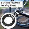 11T Cassette Sprocket Cover Bike Flywheel Locking Ring Sprocket Locking Cover Flywheel Lock Ring