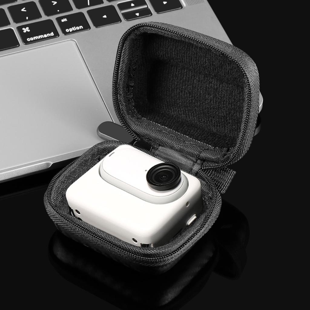 PULUZ PU944B For Insta360 GO 3/GO 3S Case Carbon Fiber EVA Portable Storage Bag