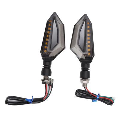 2 יחידות אורות איתות LED לאופנוע DC 12V החלפה לשינוי עבור קוואסאקי