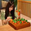 Creative Plush Toys Lawn Picking Carrot Infants Early Education Toys Super Soft Gifts For Children