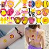 54pcs Temporary Tattoo Softball Sticker Waterproof Long-lasting Body Stickers Sports Icon Temporary Tattoo Stickers For Adults