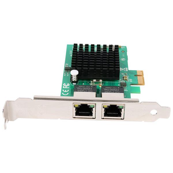 

1 Green Plastic Gigabit Ethernet PCI-E Network Card 10/100/1000Mbps Other