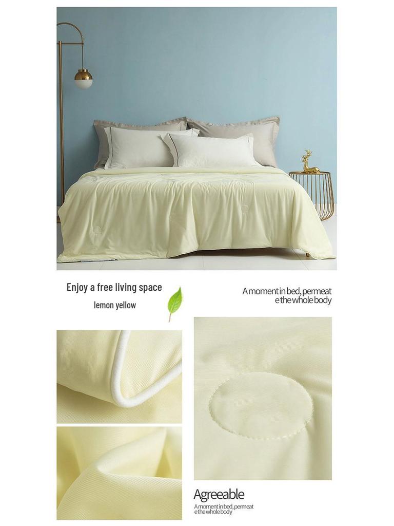 Class A Cool Summer Ice Cream Quilt: Lightweight, Machine Washable Air Conditioning Blanket