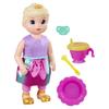 Baby Alive Grow Up Princess Ellie Doll 18 Inches Doll That Grows from a Baby To a Princess and Talks In Ages 3 and Up Includes 9 Accessories Hair