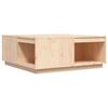 814519 vidaXL Coffee Table 100x101x40.5 Cm Solid Pine Wood
